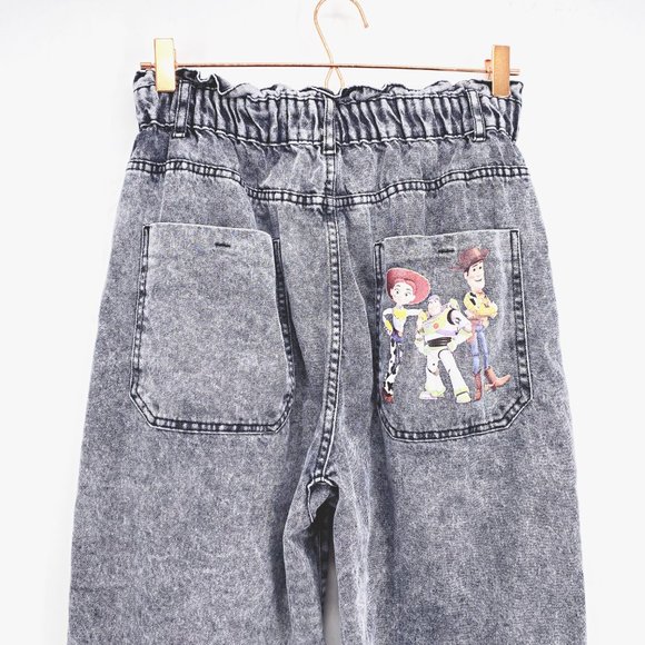 Zara x Toy Story Baggy Paperbag Jeans - Picture 6 of 11